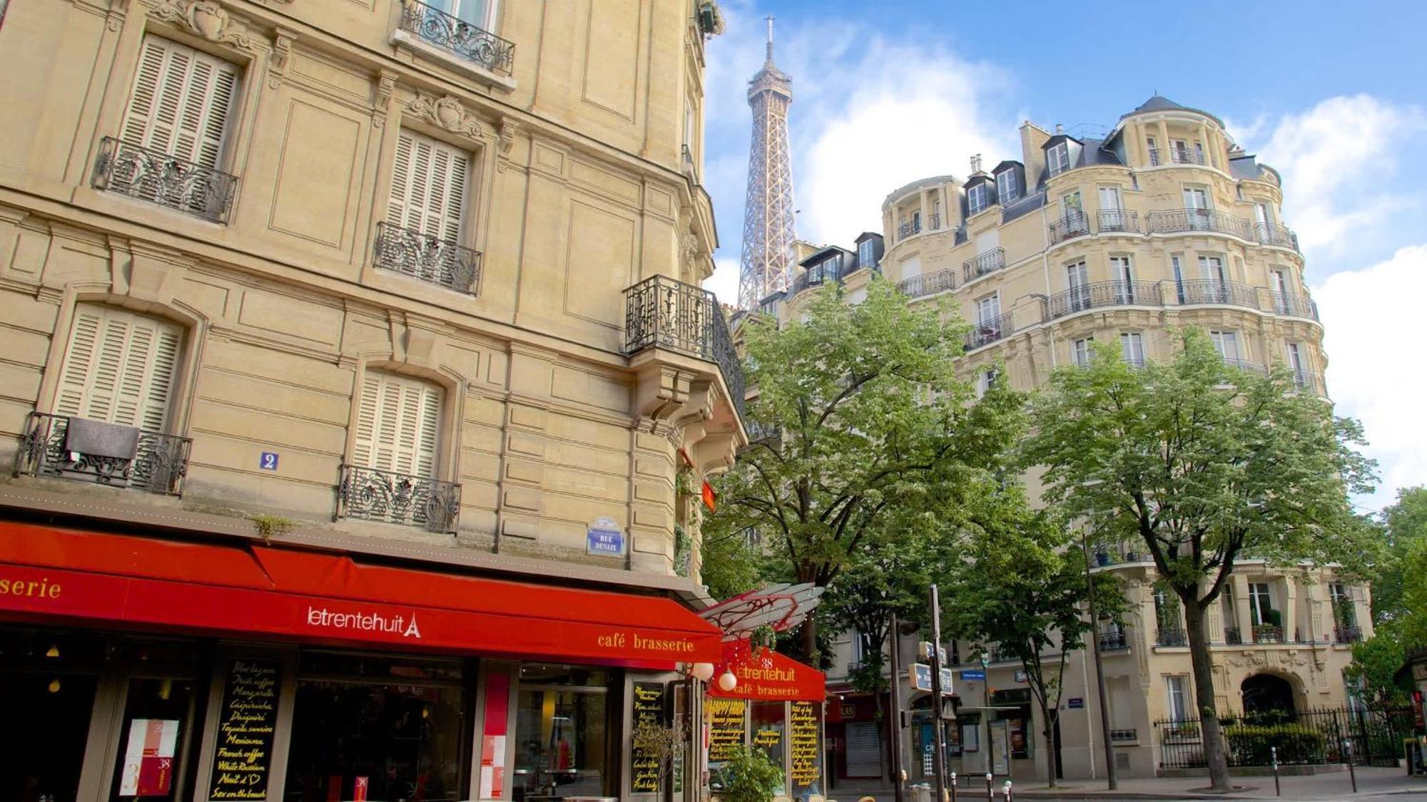 Eiffel Tower Stylish Retreat Appartement